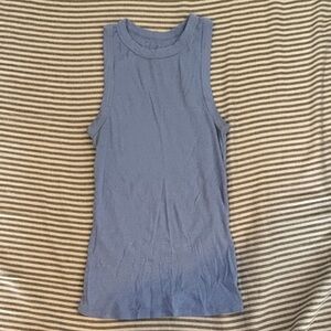a new day blue sleeveless tank!